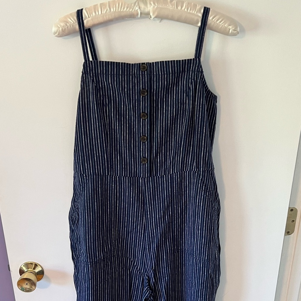 Striped jumpsuit
